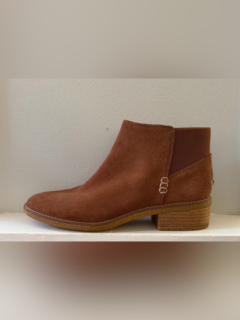 Sperry Top-Sider - Maya Lani Suede Boots Ankle Boots in Chestnut
